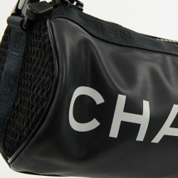 Sac Chanel toile bicolore