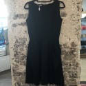 Robe YSL T 38 SAINT LAURENT laine noire