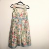 Robe T 36 CHRISTIAN DIOR en soie imprimés floraux