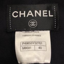 Manteau T 40 CHANEL noir