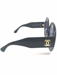 Solaires CHANEL inscription noires