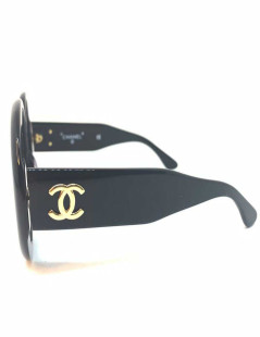 Lunettes rondes CHANEL noires