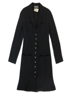 Robe manteau Chanel T36 vintage 