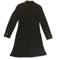 Veste longue Chanel noire