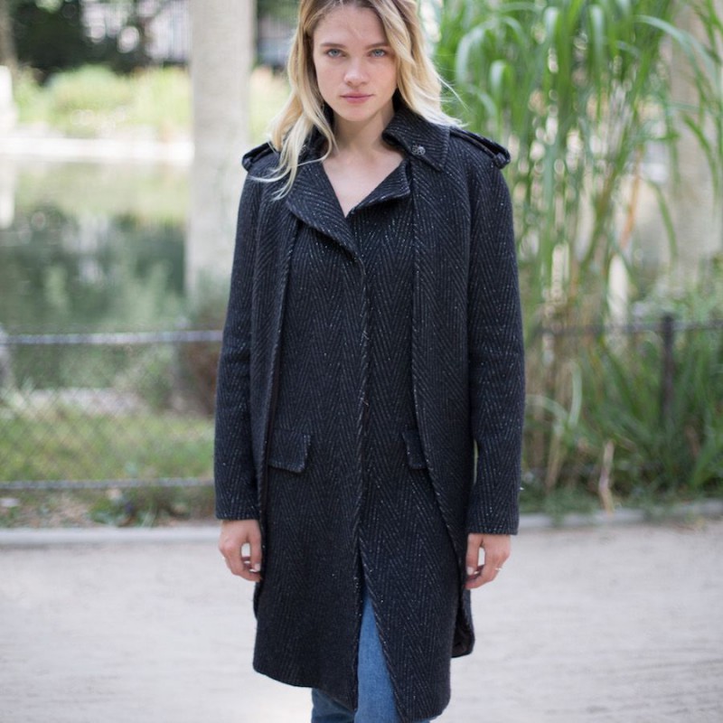 Manteau en laine Louis Vuitton Multicolore taille 36 FR en Laine