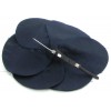 PIN Camellia CHANEL vintage Navy Blue organza