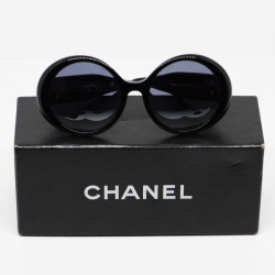 Lunettes de soleil CHANEL CC Vintage noire