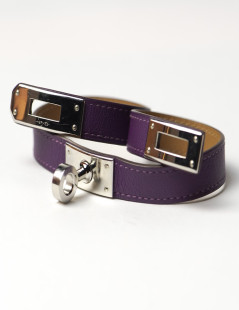 Bracelet Kelly HERMES double violet