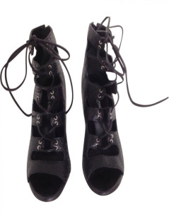 Boots BALMAIN in Snake black t 37