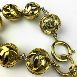 Bracelet doré CHANEL