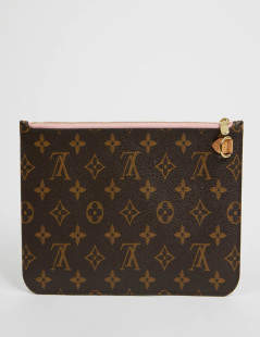 Mini pochette LOUIS VUITTON toile Monogram L V