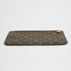 Mini pochette LOUIS VUITTON toile Monogram L V