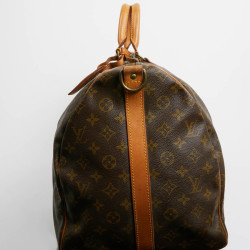 Keepall 55 LOUIS VUITTON Monogram marron Vintage