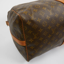 Keepall 55 LOUIS VUITTON Monogram marron Vintage