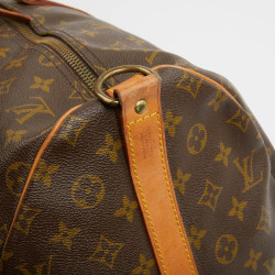 Keepall 55 LOUIS VUITTON Monogram marron Vintage