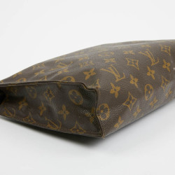 Trousse de toilette LOUIS VUITTON toile monogram marron LV