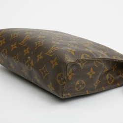 Trousse de toilette LOUIS VUITTON toile monogram marron LV