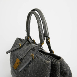 Sac BOTTEGA VENETA tressé noir