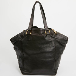 YSL Sac Downtown SAINT LAURENT cuir de veau marron