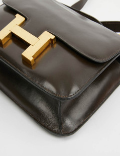 Constance marron HERMES cuir box