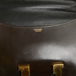 Constance marron HERMES cuir box