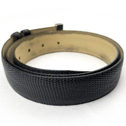 Ceinture Lancel noire homme