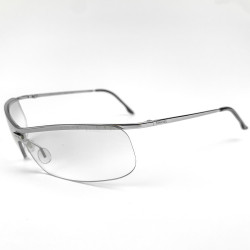 Solaires CHANEL rectangulaires et transparentes