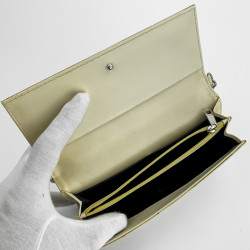 Pochette LAGERFELD cuir beige