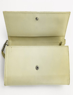 Pochette LAGERFELD cuir beige