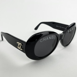 Solaires CHANEL PARIS vintage noires