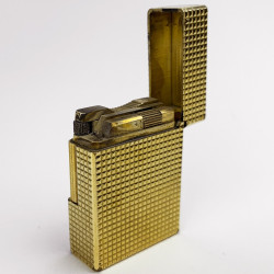 Briquet DUPONT plaqué or