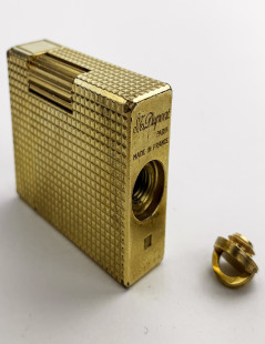 Briquet DUPONT plaqué or