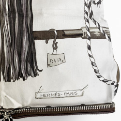 Silky Pop HERMES cuir de veau Togo marron