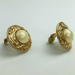 Boucles d'oreille Clips CHANEL Vintage