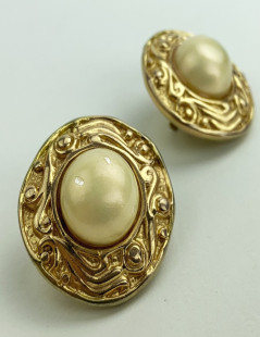 Boucles d'oreille Clips CHANEL Vintage