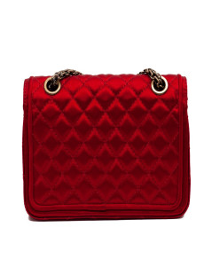 Sac CHANEL "Paris-Shanghai" satin duchesse rouge