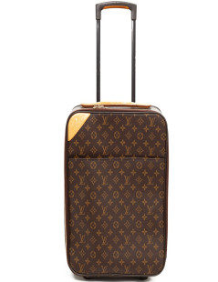 Valise Pégase LOUIS VUITTON toile enduite Monogram