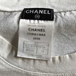 T-shirt CHANEL Christmas 2008