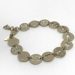 Bracelet C H A N E L et CC en strass