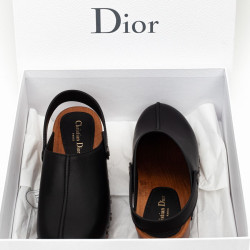 Mini Saddle DIOR cuir noir