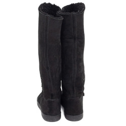 Bottes CHANEL T37.5 noires