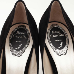 Escarpins RENE CAOVILLA T 40 daim et strass