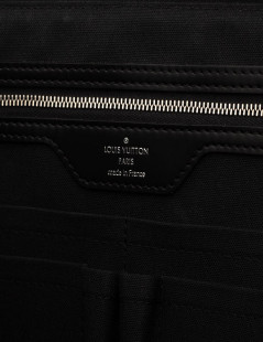 Porté documents LOUIS VUITTON damier gris