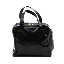 YSL sac SAINT LAURENT cuir verni noir