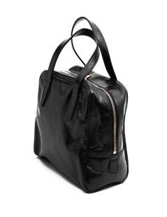 YSL sac SAINT LAURENT cuir verni noir