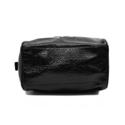 YSL sac SAINT LAURENT cuir verni noir