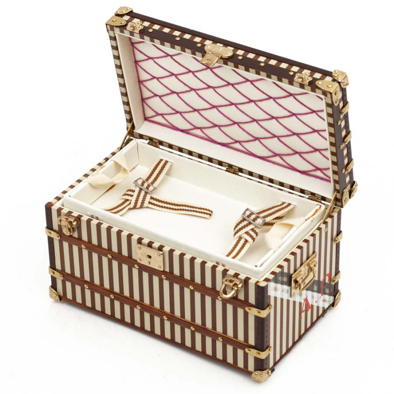 Boite a bijoux LOUIS VUITTON mini malle - Authenticité garantie - Visible  en boutique