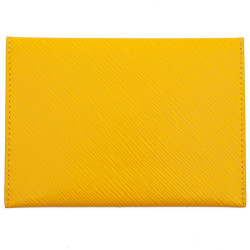 Pochette LOUIS VUITTON cuir jaune