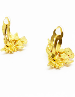 Boucles d'oreille CHRISTIAN LACROIX dorées