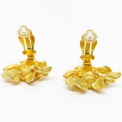 Boucles d'oreille CHRISTIAN LACROIX dorées